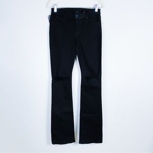 RtA - Black Distressed Flare Jeans